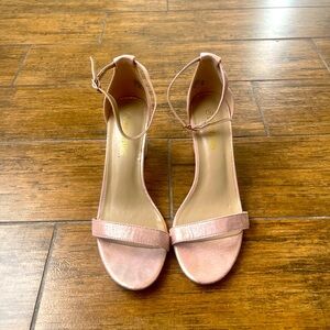 Dream Paris Pink Sparkly Heels